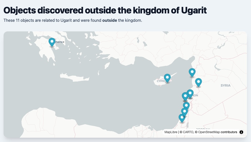 Outside the kingdom of Ugarit